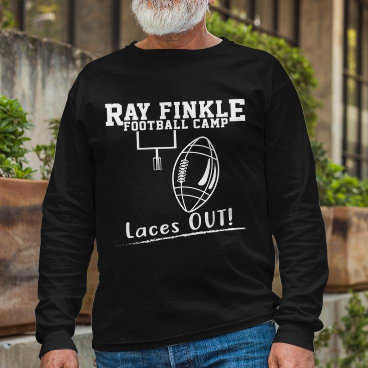 Ray Finkle Football Camp Laces Out Long Sleeve T-Shirt Gifts for Old Men