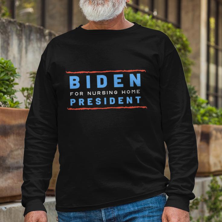 Republican Gag Joe Biden Long Sleeve T-Shirt Gifts for Old Men