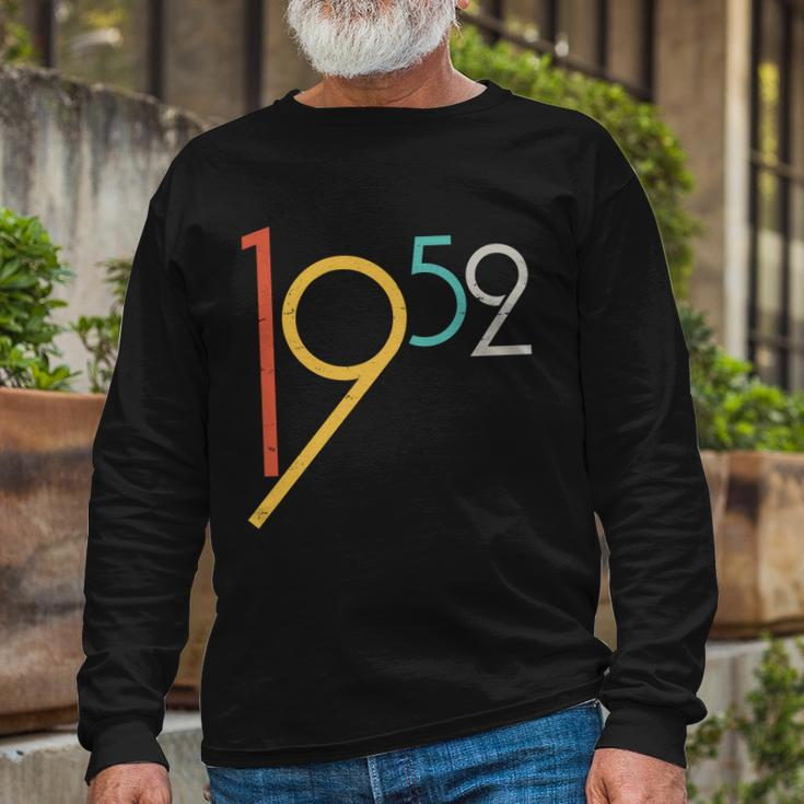 Retro Vintage 1952 70Th Birthday Long Sleeve T-Shirt Gifts for Old Men