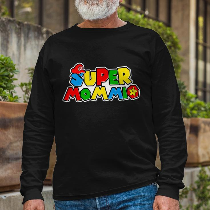 Super Mommio Gamer Long Sleeve T-Shirt Gifts for Old Men