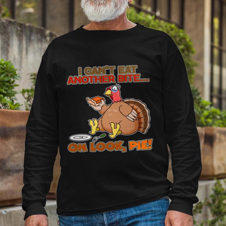 Thanksgiving Oh Look Pie Tshirt Long Sleeve T-Shirt Gifts for Old Men