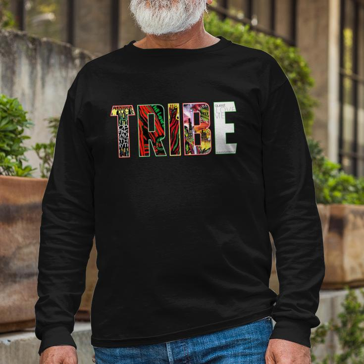 Tribe Music Album Covers Long Sleeve T-Shirt Gifts for Old Men