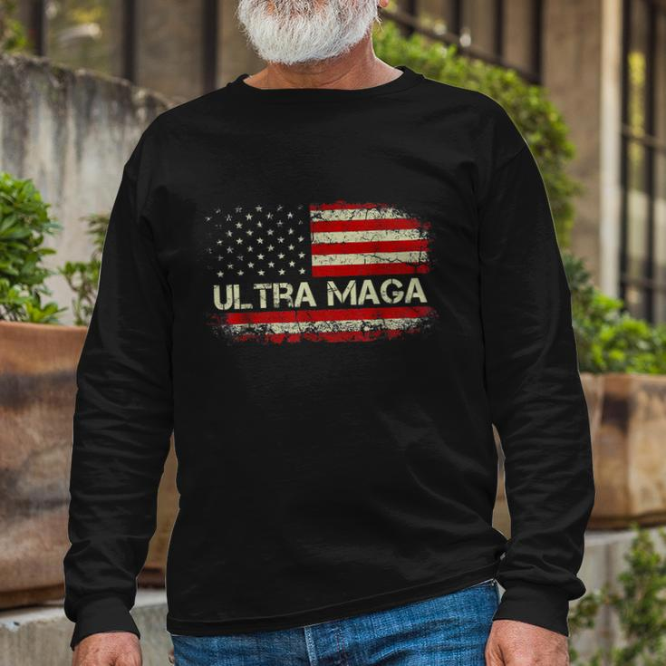 Ultra Maga Proud Ultramaga V3 Long Sleeve T-Shirt Gifts for Old Men