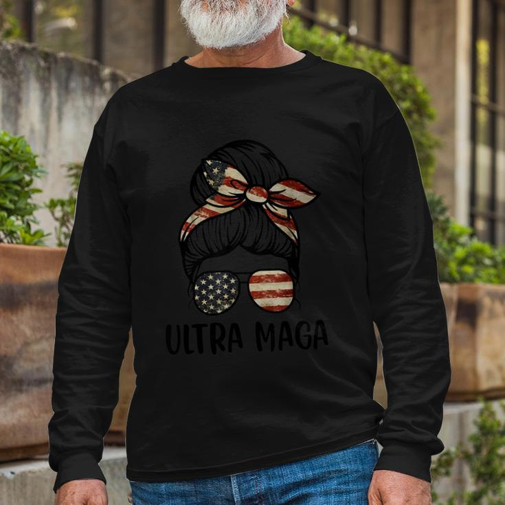 Ultra Maga Tshirt V3 Long Sleeve T-Shirt Gifts for Old Men
