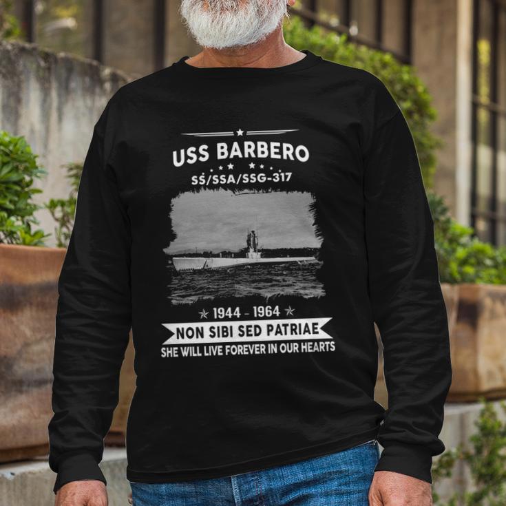 Uss Barbero Ss Long Sleeve T-Shirt Gifts for Old Men