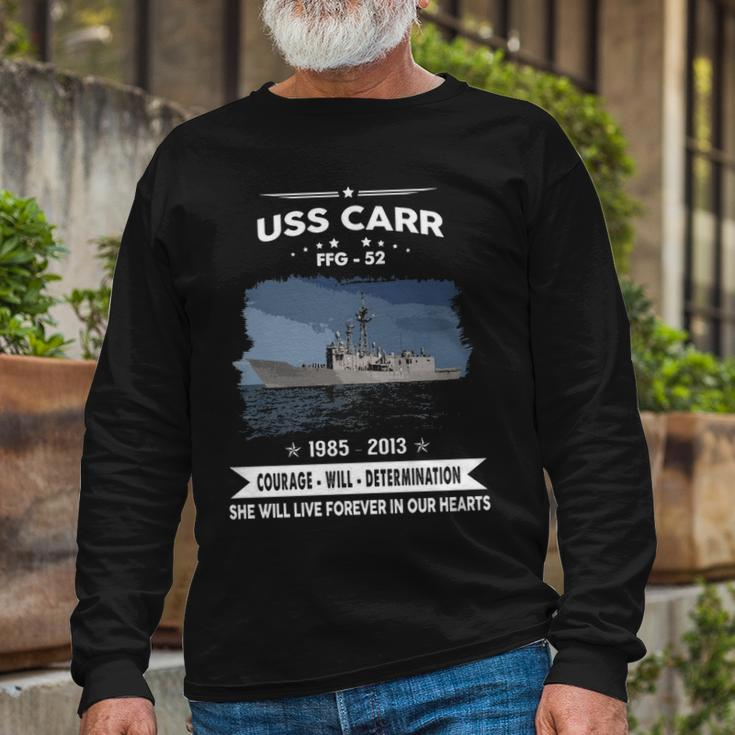 Uss Carr Ffg V2 Long Sleeve T-Shirt Gifts for Old Men
