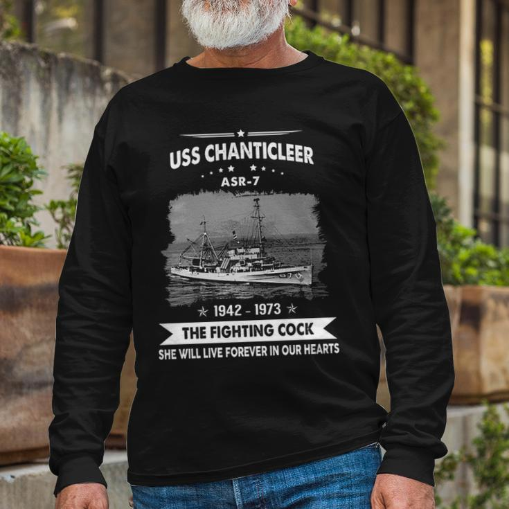 Uss Chanticleer Asr Long Sleeve T-Shirt Gifts for Old Men