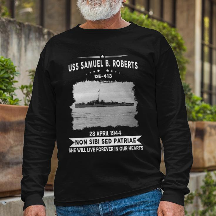Uss Samuel B Roberts De Long Sleeve T-Shirt Gifts for Old Men