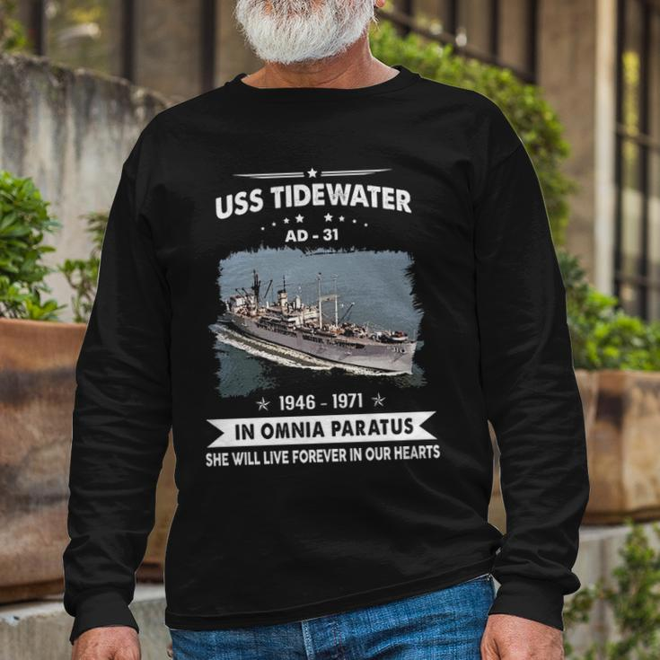 Uss Tidewater Ad Long Sleeve T-Shirt Gifts for Old Men