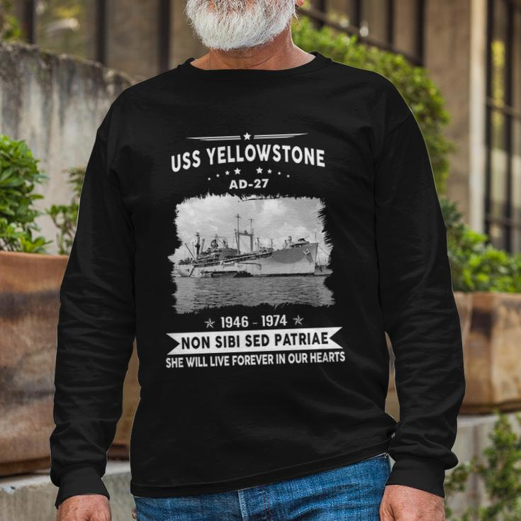 Uss Yellowstone Ad V2 Long Sleeve T-Shirt Gifts for Old Men