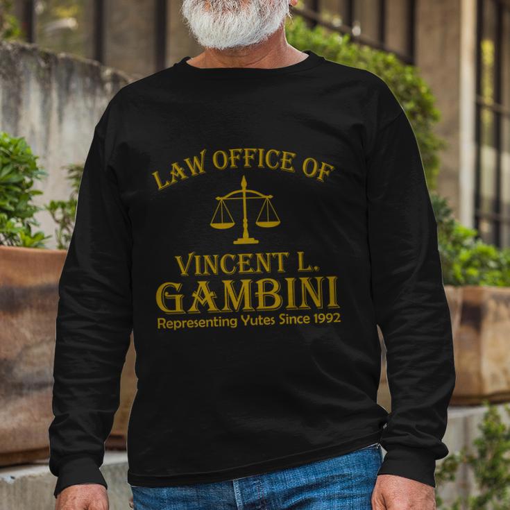 Vincent Gambini Attorney At Law Tshirt Long Sleeve T-Shirt Gifts for Old Men