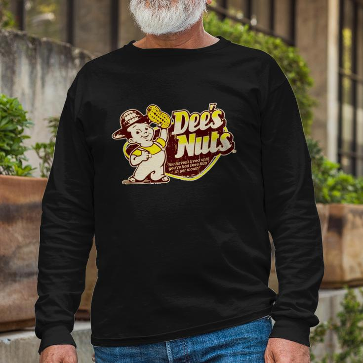 Vintage Dees Nuts Logo Tshirt Long Sleeve T-Shirt Gifts for Old Men