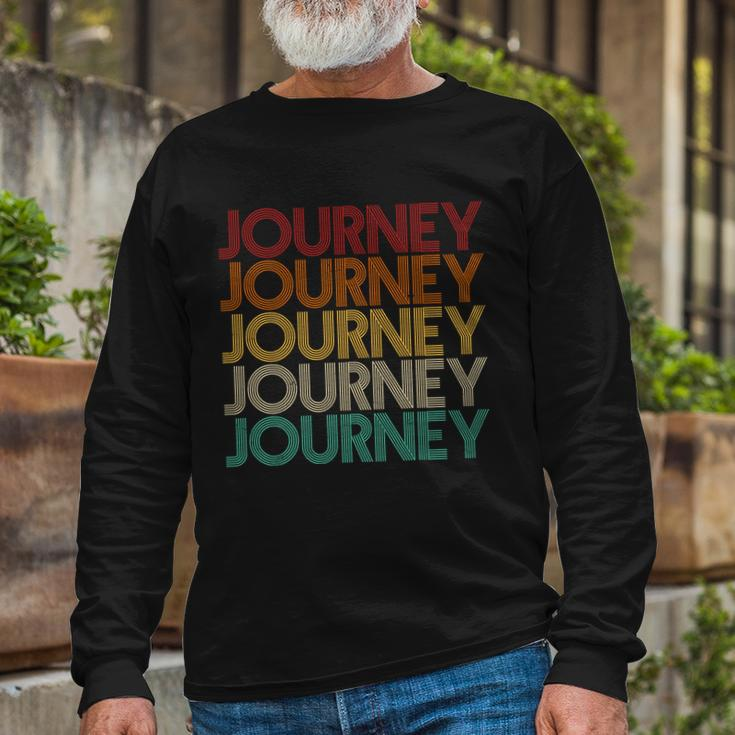 Vintage Retro Journey Long Sleeve T-Shirt Gifts for Old Men