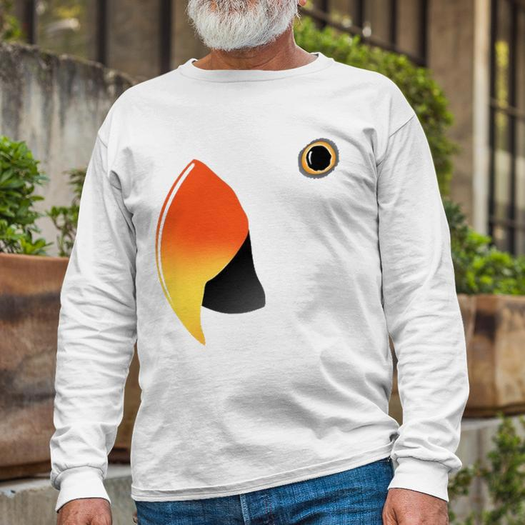 Eclectus Parrot Eclectus Roratus Long Sleeve T-Shirt Gifts for Old Men