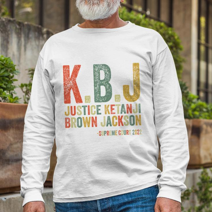 Ketanji Brown Jackson Judge Ketanji Brown Scotus 2022 Tshirt Long Sleeve T-Shirt Gifts for Old Men