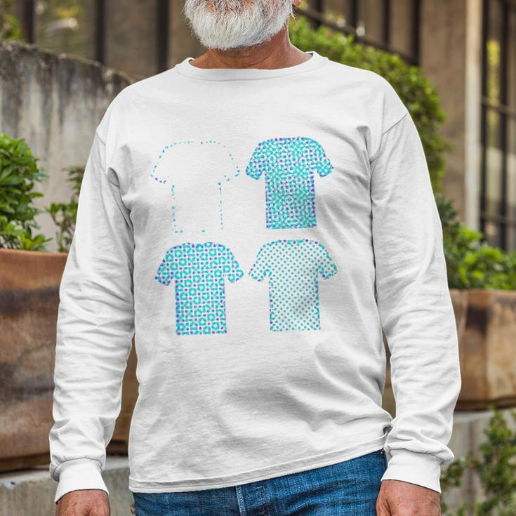 The Tee Tees In A Pod Original Long Sleeve T-Shirt Gifts for Old Men