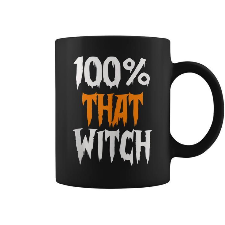100 That Witch Funny Halloween - Witch Music Lyrics  Coffee Mug