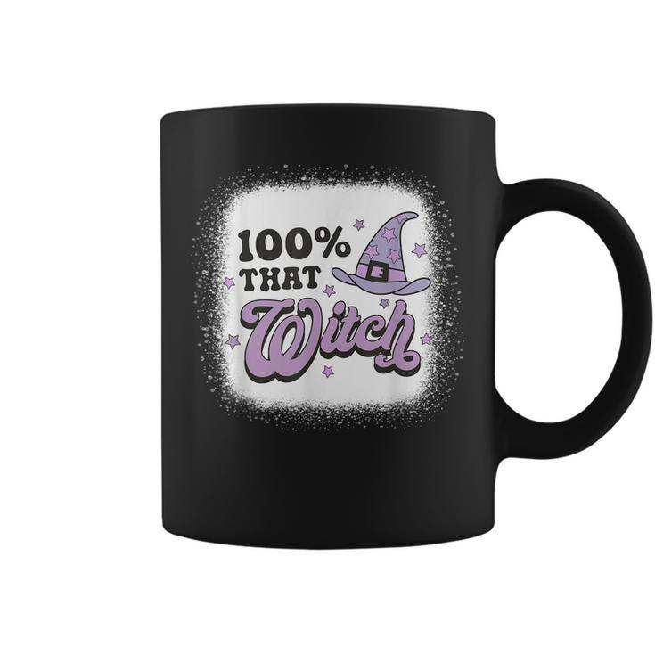 100 That Witch Halloween Costume Witch Lover Spooky Season  Coffee Mug