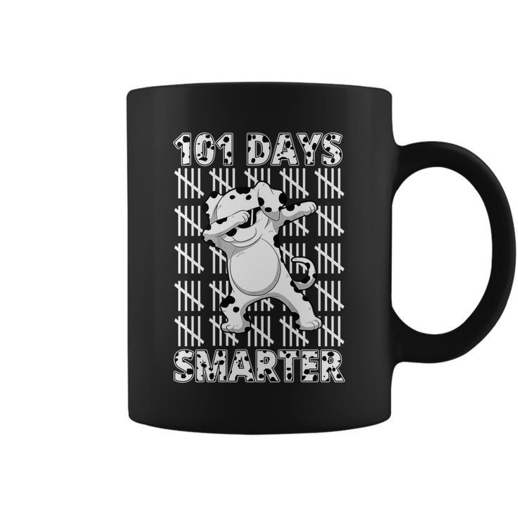 101 Days Smarter Dabbing Dalmatian Dog Coffee Mug