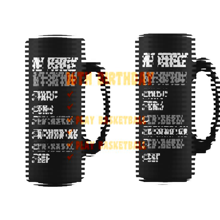 16 Years Old Perfect 16Th Birthday Basketball 16Th Birthday Coffee Mug