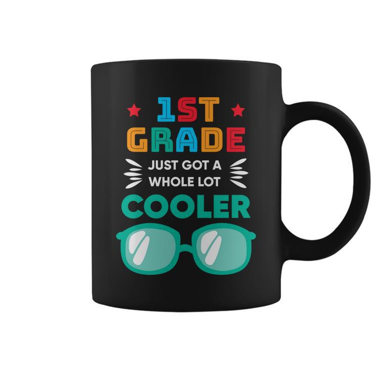 1St Grade Cooler Glassess Back To School First Day Of School Coffee Mug