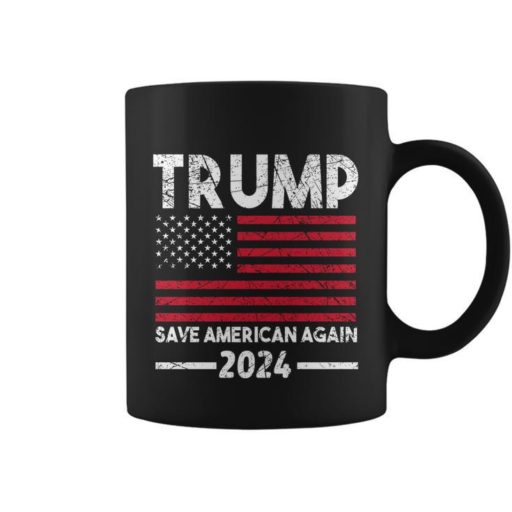 2024 Trump Save America Again Usa Flag Gift Coffee Mug