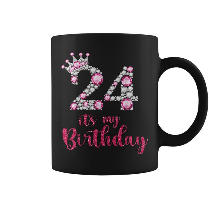 24 Its My Birthday 24Th Birthday 24 Years Old Bday Coffee Mug
