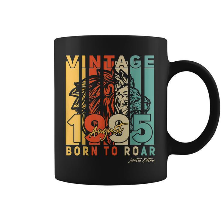 27Th Birthday Gifts August 27 Years Old Vintage 1995 Mens  Coffee Mug
