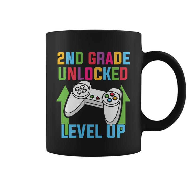 2Nd Grade Unlocked Level Up Back To School First Day Of School Coffee Mug