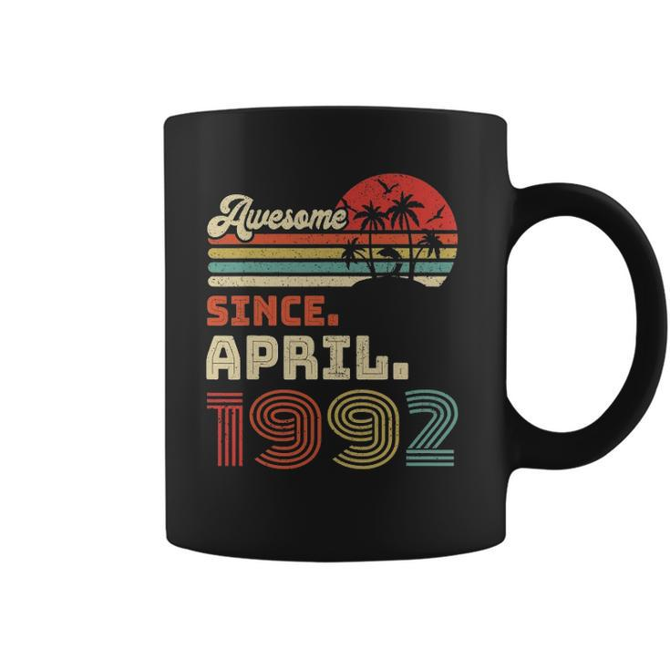 31 Years Old Awesome Since April 1992 31St Birthday Coffee Mug