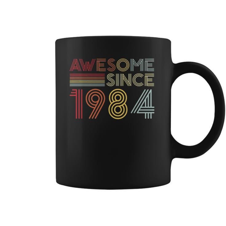 38Th Birthday 1984 Made In 1984 Awesome Since 1984 Birthday Gift Coffee Mug