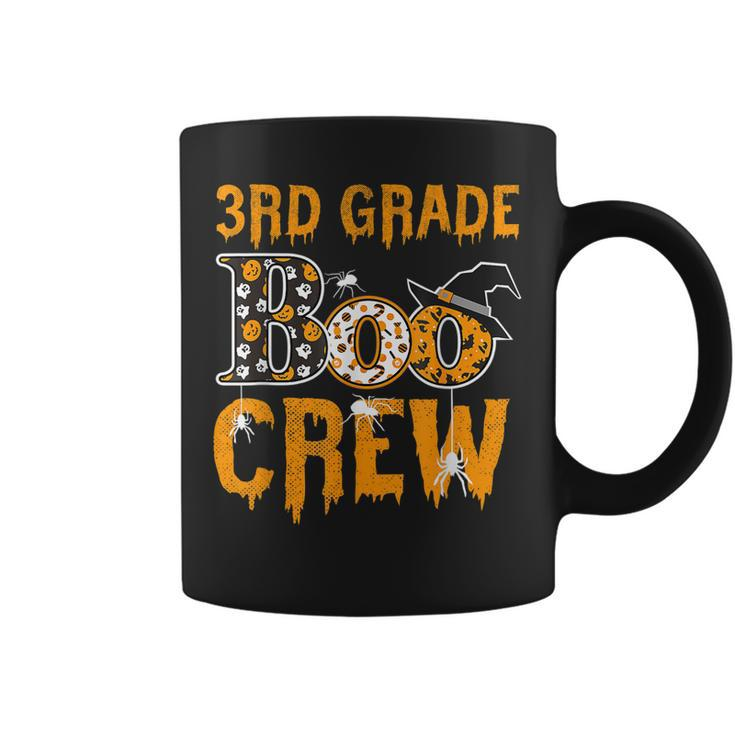 3Rd Grade Teacher Boo Crew Halloween 3Rd Grade Teacher  Coffee Mug