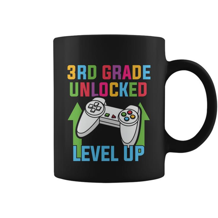 3Rd Grade Unlocked Level Up Back To School First Day Of School Coffee Mug