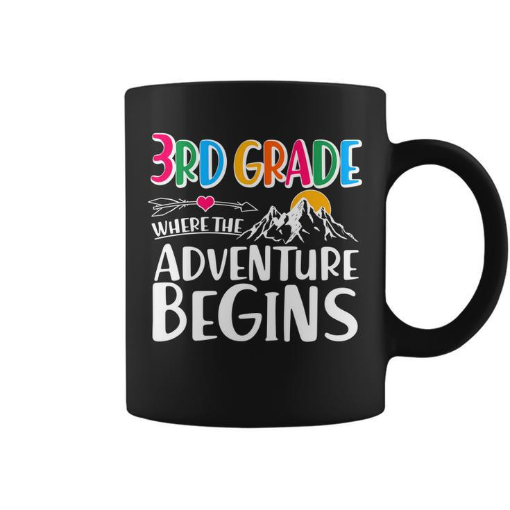 3Rd Grade Where The Adventure Begins Coffee Mug
