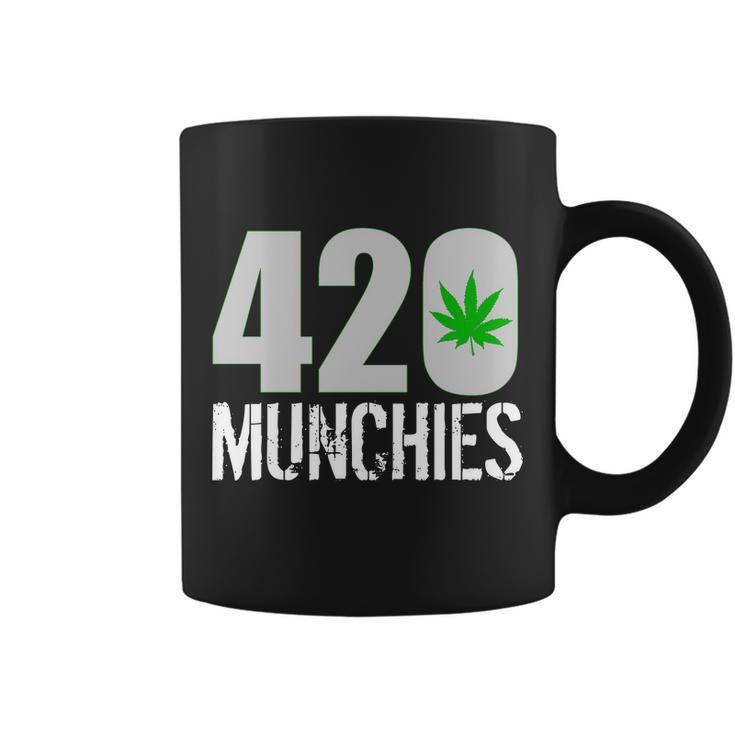 420 Munchies Weed Leaf Coffee Mug