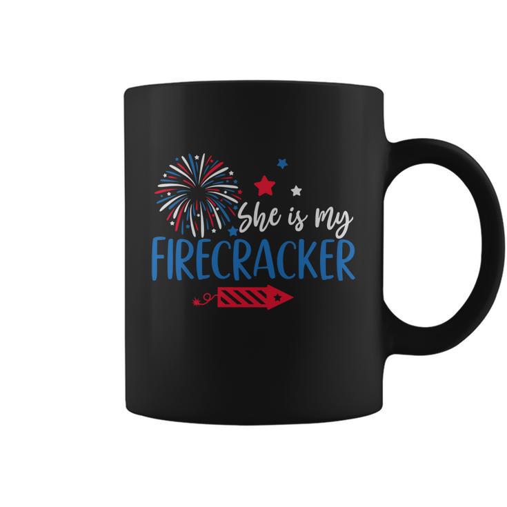 4Th July Shes My Firecrac Coffee Mug