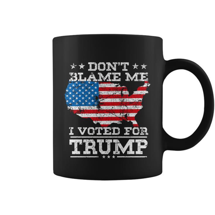 4Th Of July Dont Blame Me I Voted For Trump Coffee Mug