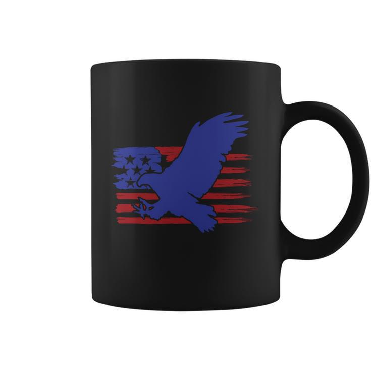 4Th Of July Eagle American Flag Proud American Coffee Mug