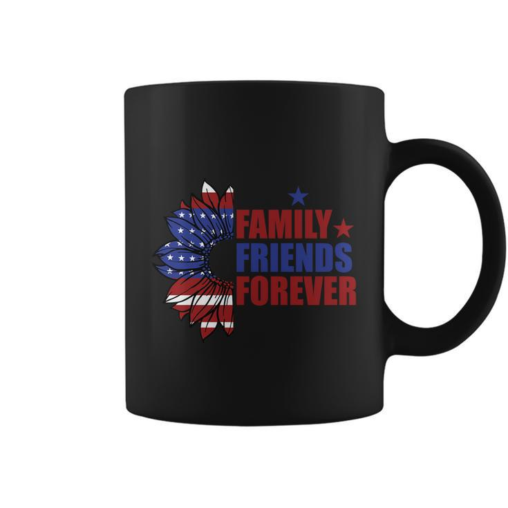 4Th Of July Family Friend Forever Proud American Coffee Mug