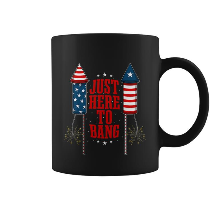 4Th Of July Funny Fireworks Patriotic American Firecracker Coffee Mug