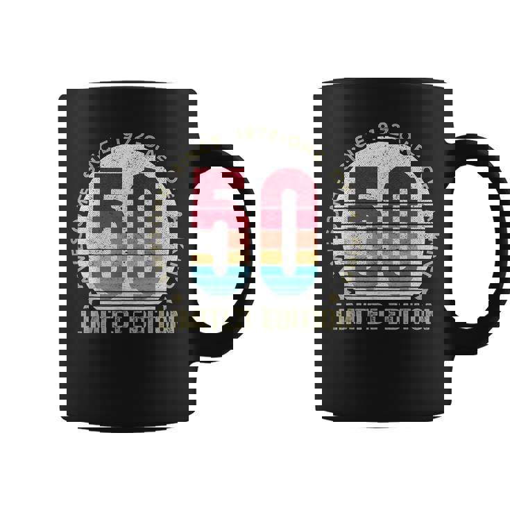50 Year Old Vintage 1972 Retro Limited Edition 50Th Birthday Coffee Mug