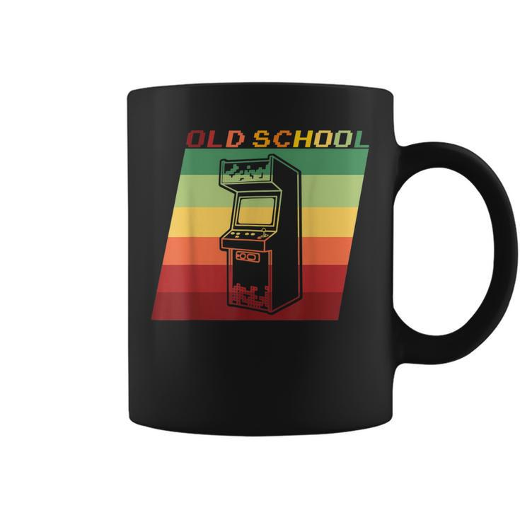 70S 80S 90S Vintage Retro Arcade Video Game Old School Game  V2 Coffee Mug