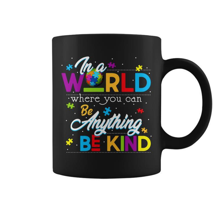 A World With Kindness Autism Awareness Coffee Mug
