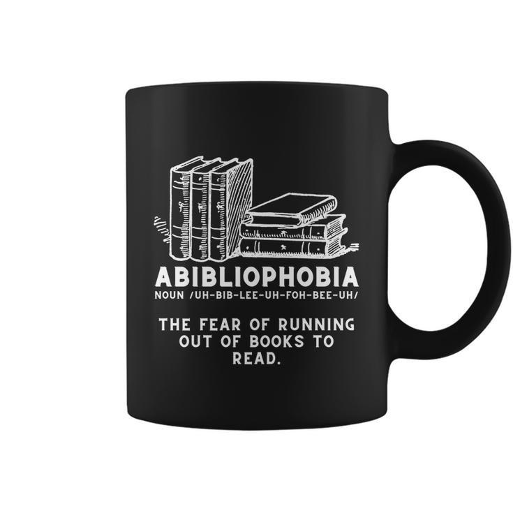 Abibliophobia Cool Gift Funny Reading Bookworm Reader Gift Coffee Mug