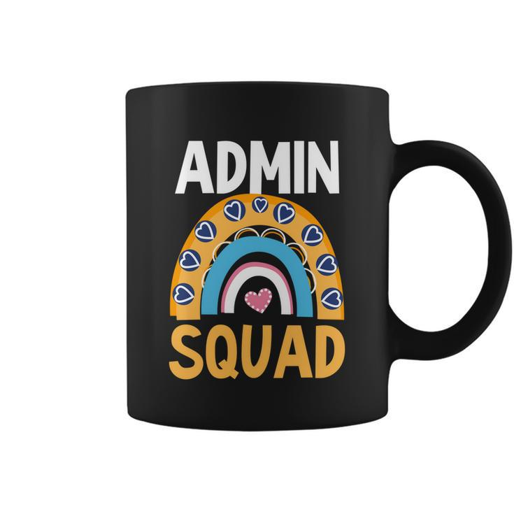 Admin Squad Design Admin Assistant Cute Gift Coffee Mug