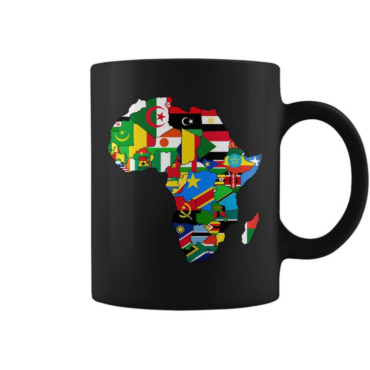 Africa Proud African Country Flags Tshirt Coffee Mug