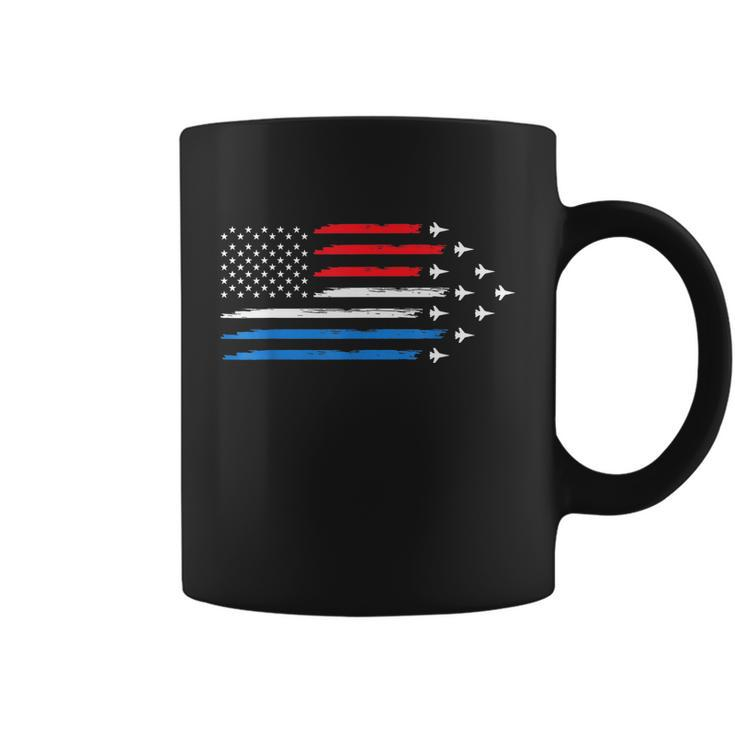 Air Force Us Veterans 4Th Of July Shirt American Flag Coffee Mug