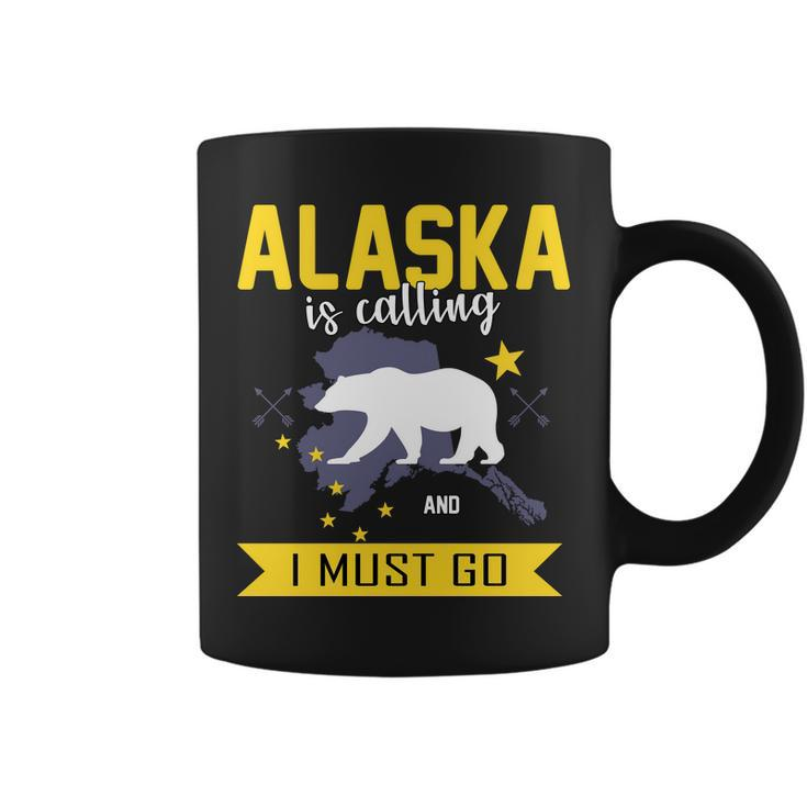 Alaska Is Calling And I Must Go Coffee Mug