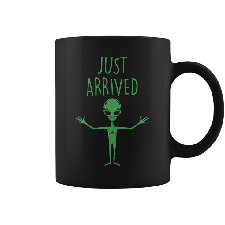 Alien Just Arrived Coffee Mug