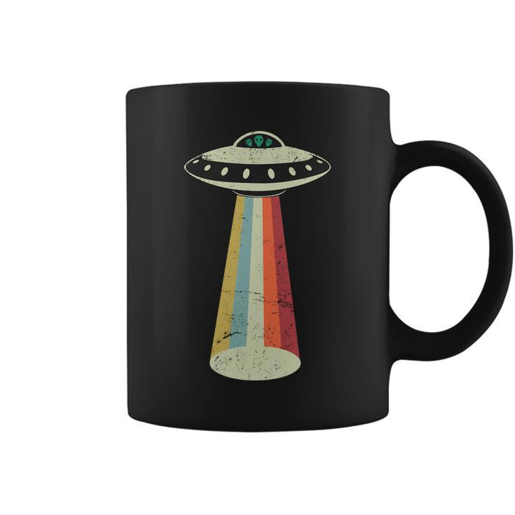 Alien Vintage Ufo Space Ship Tshirt Coffee Mug